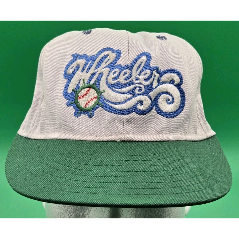 Vintage Charleston Wheelers Baseball Hat Size 7 3/8 Pro Line USA Cincinnati Reds